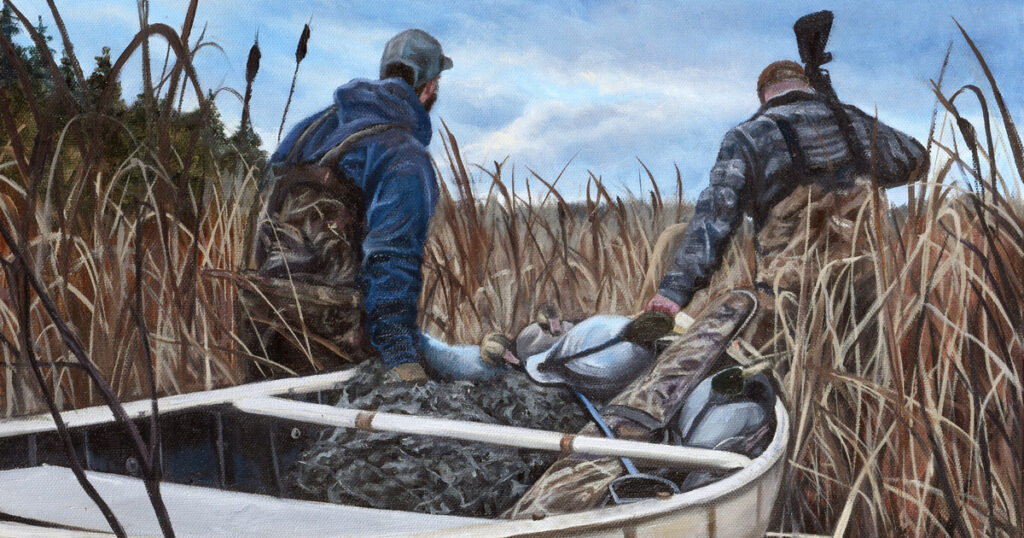 Decoy set ups: The duck and the goose trap