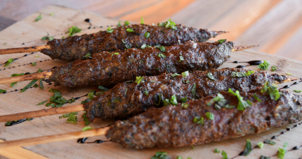 deer skewers